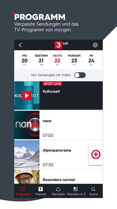 3sat-Mediathek screenshot 1