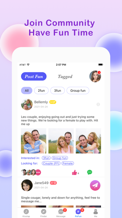 3Woo: Couples & Singles Dating screenshot 1