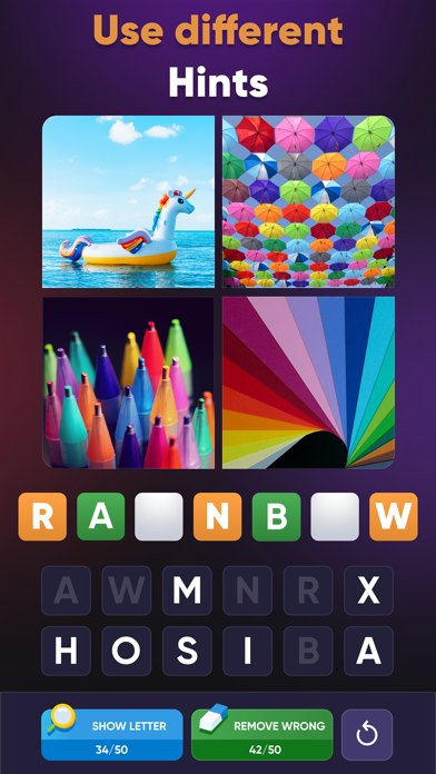 4 Pics - Word Association Game screenshot 4