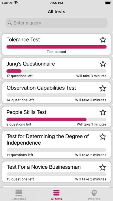 40+ Psychological Tests screenshot 4