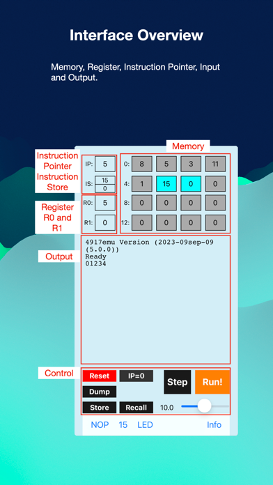4917emu Micro Processor Emu screenshot 3