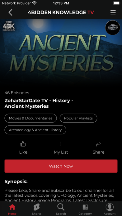 4biddenknowledge TV screenshot 3