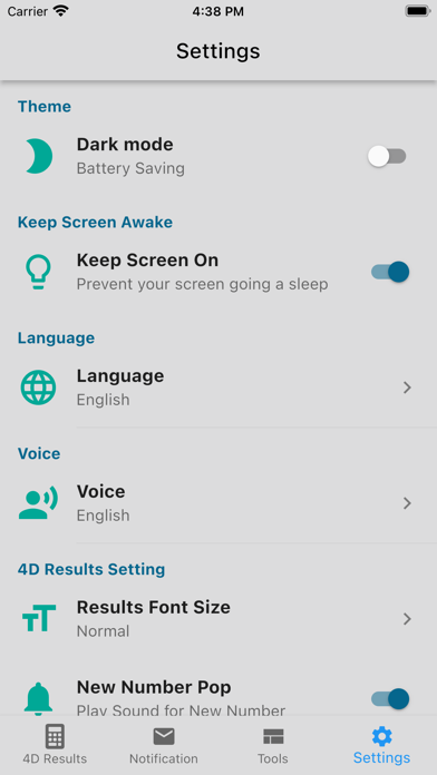 4D King V2 Live 4D Results screenshot 2