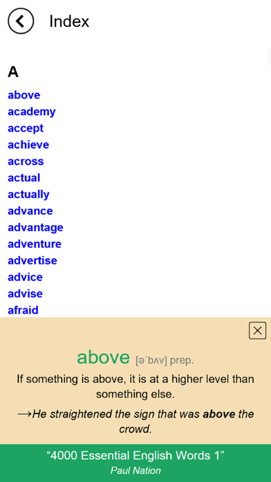 4K Essential English Words 1 screenshot 1