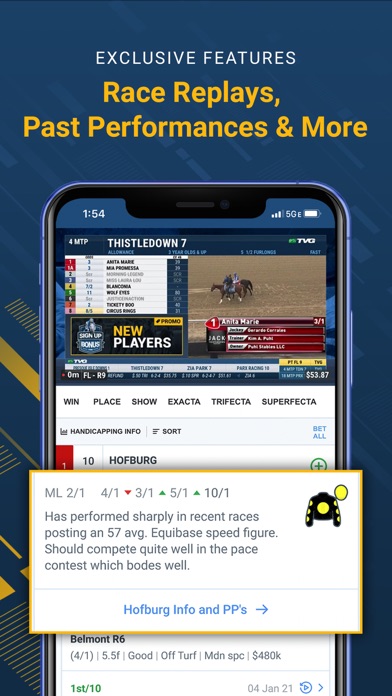 4NJBets - Horse Racing Betting screenshot 1