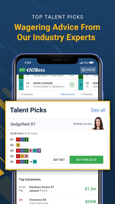 4NJBets - Horse Racing Betting screenshot 2