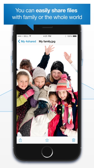 4shared Mobile screenshot 1