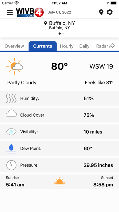 4Warn Weather - WIVB screenshot 4