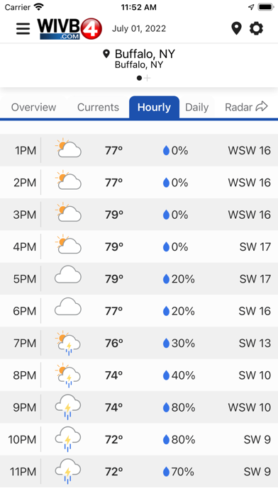 4Warn Weather - WIVB screenshot 3
