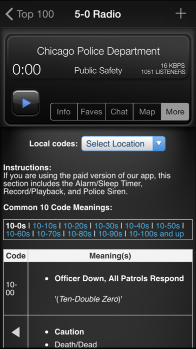 5-0 Radio Pro Police Scanner screenshot 3