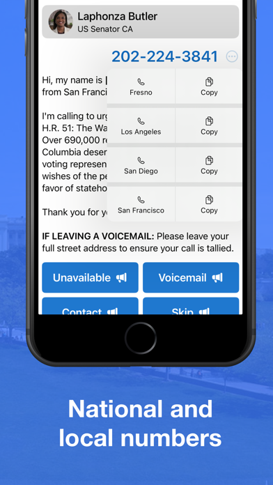 5 Calls: Contact Your Congress screenshot 1