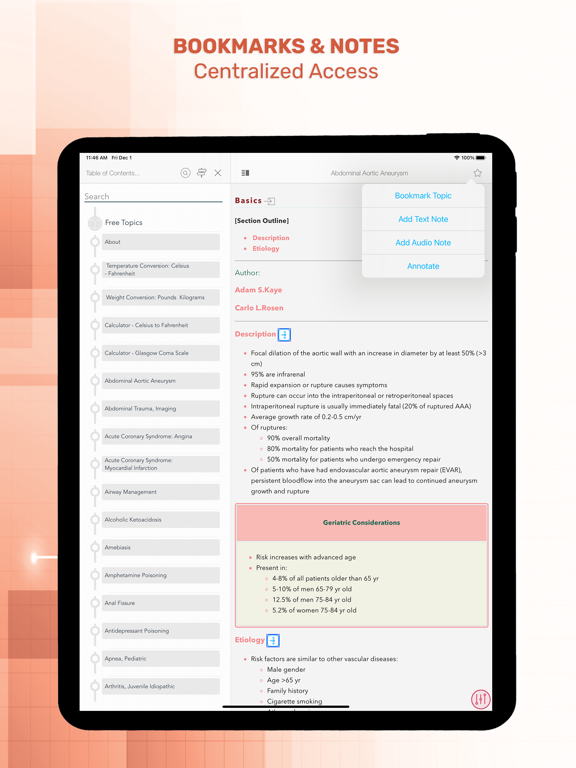 5 Minute Emergency Medicine screenshot 2