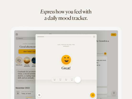 5 Minute Journal・Daily Diary screenshot 4