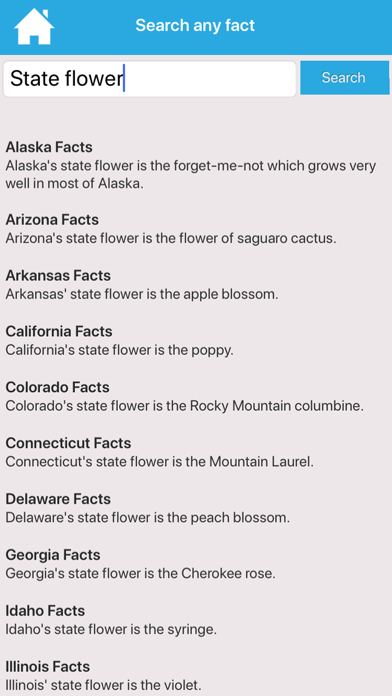 50 States Facts screenshot 3