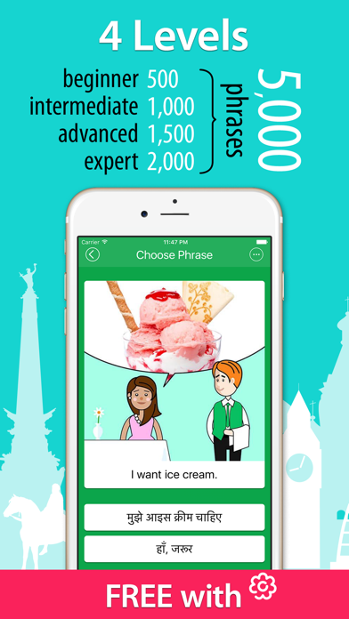 5000 Phrases - Learn Hindi Language for Free screenshot 3