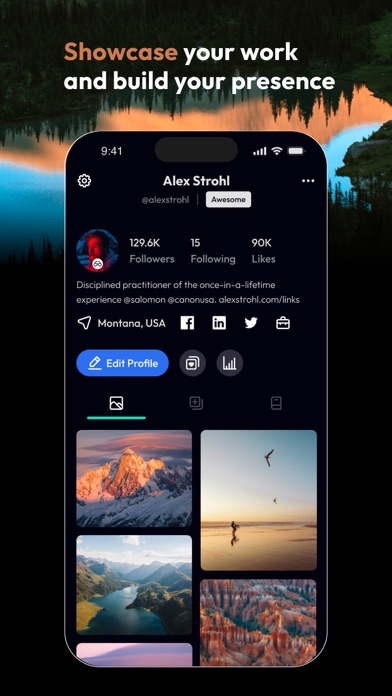 500px-Photo Sharing Community screenshot 3