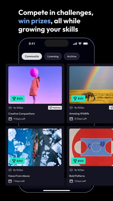 500px-Photo Sharing Community screenshot 2