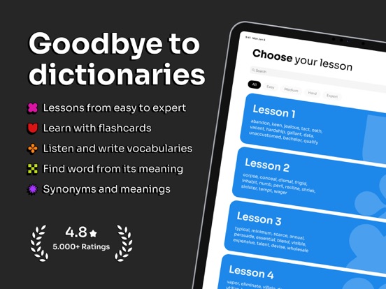 504 - Language Vocabulary screenshot 1