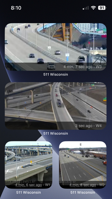 511 Wisconsin Road Conditions screenshot 1