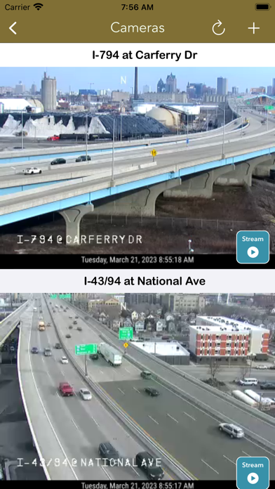 511 Wisconsin Road Conditions screenshot 2