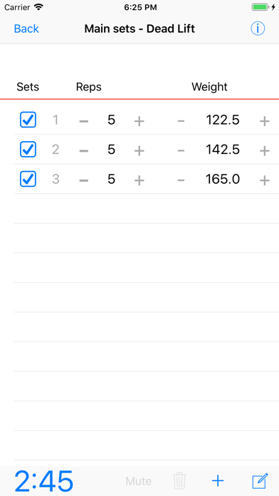 5/3/1 Workout logger - 531 screenshot 10