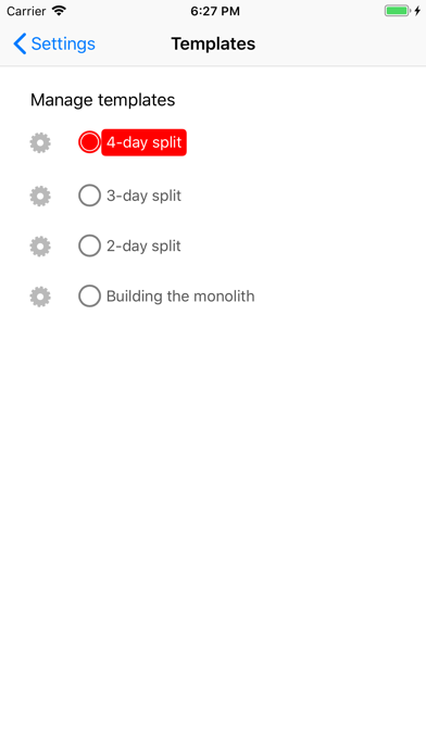 5/3/1 Workout logger - 531 screenshot 9