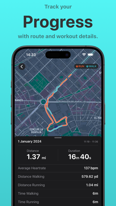 5K Run: Beginner Training plan screenshot 1