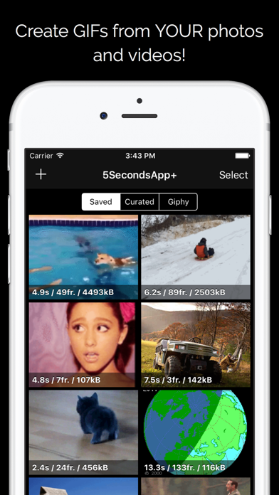 5SecondsApp - Animated GIFs screenshot 4