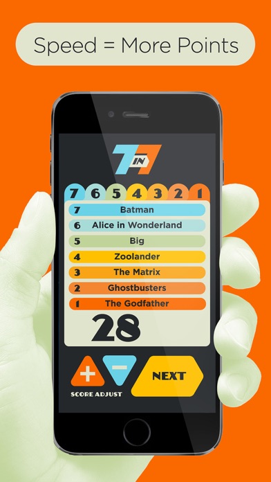 7 in 7: Pop Culture Party Game screenshot 2