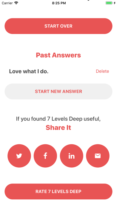 7 Levels Deep: Find Your Why screenshot 1