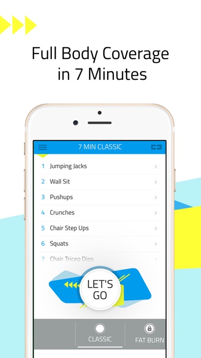 7 minute workout challenge. screenshot 4