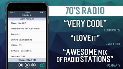 70s Radio+ screenshot 1