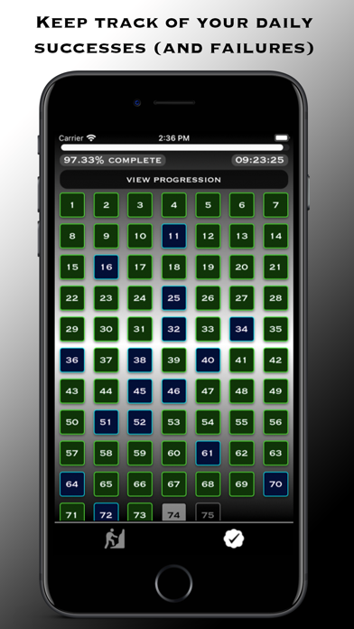 75 Day Program - Tough Habits screenshot 5