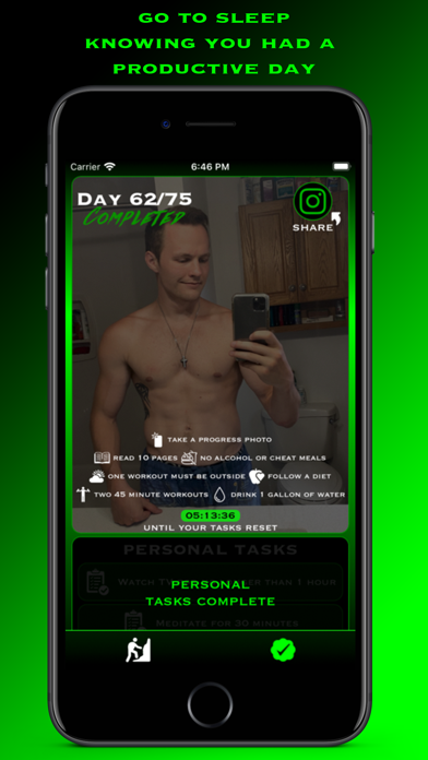 75 Day Program - Tough Habits screenshot 3
