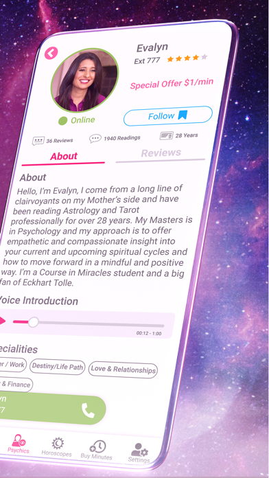 7th Sense Psychics screenshot 1