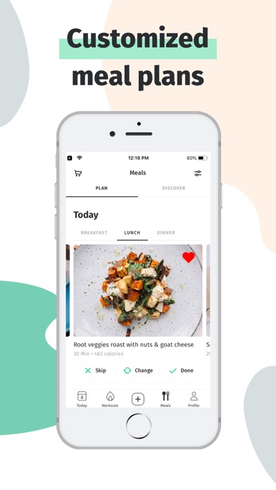 8fit Workouts & Meal Planner screenshot 3