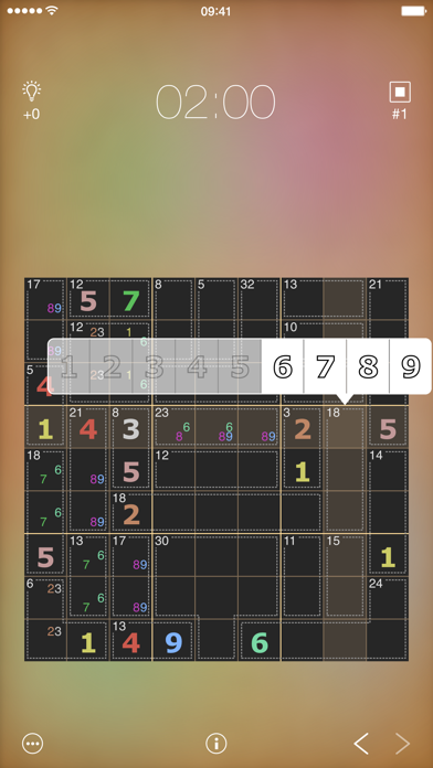 9 digits - sudoku variations screenshot 3