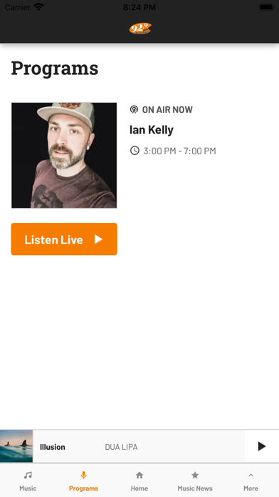 92.9 ZZU screenshot 2