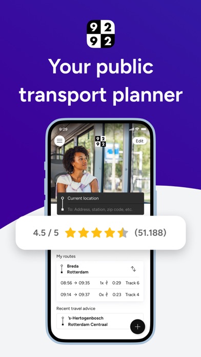 9292 travel planner + e-ticket screenshot 6