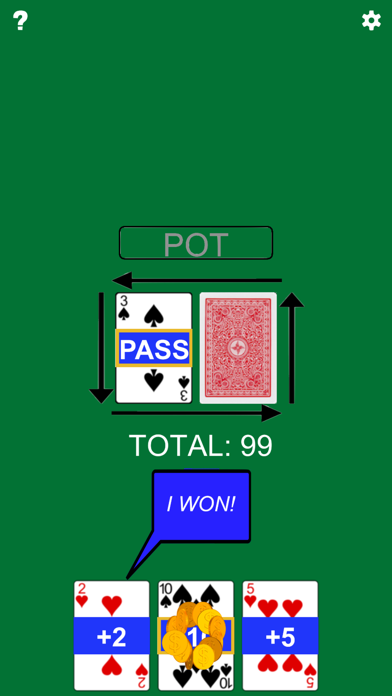 99 Card Game screenshot 1