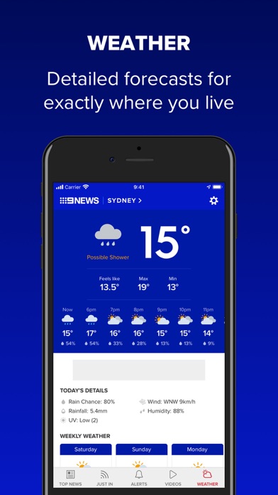9NEWS screenshot 1