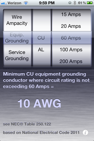A NEC® Quick Reference screenshot 4