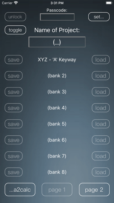 A2Calc screenshot 2