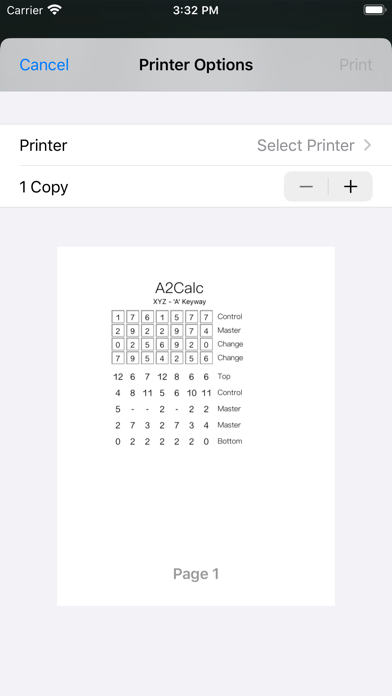 A2Calc screenshot 1