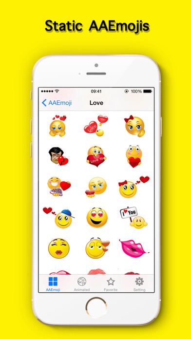 AA Emoji Keyboard - Animated Smiley Me Adult Icons screenshot 4