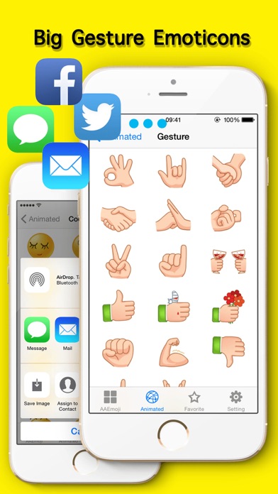 AA Emoji Keyboard - Animated Smiley Me Adult Icons screenshot 1