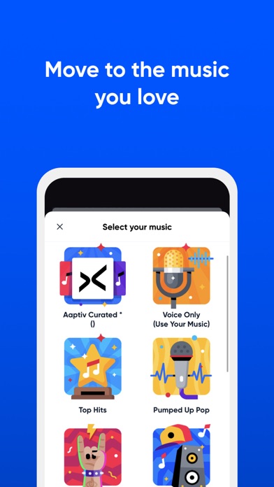 Aaptiv: #1 Audio Fitness App screenshot 1