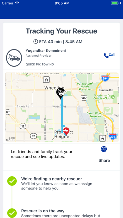AARP Roadside Assistance screenshot 1