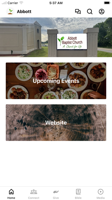 Abbott Baptist Church screenshot 3