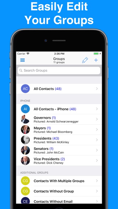 ABC Contacts screenshot 3